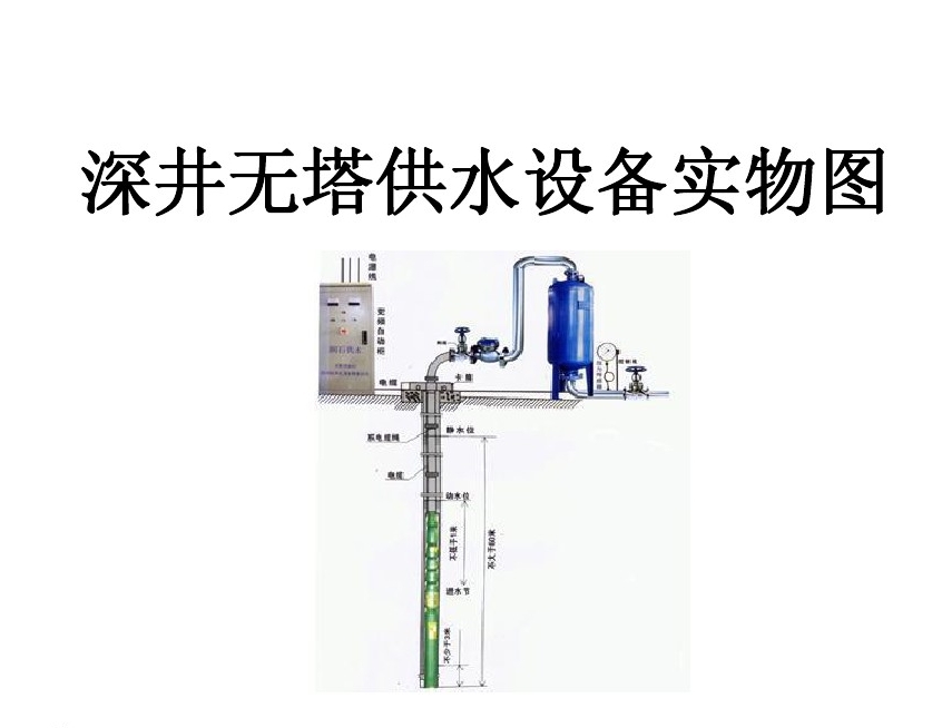 钦州井泵无塔式供水设备